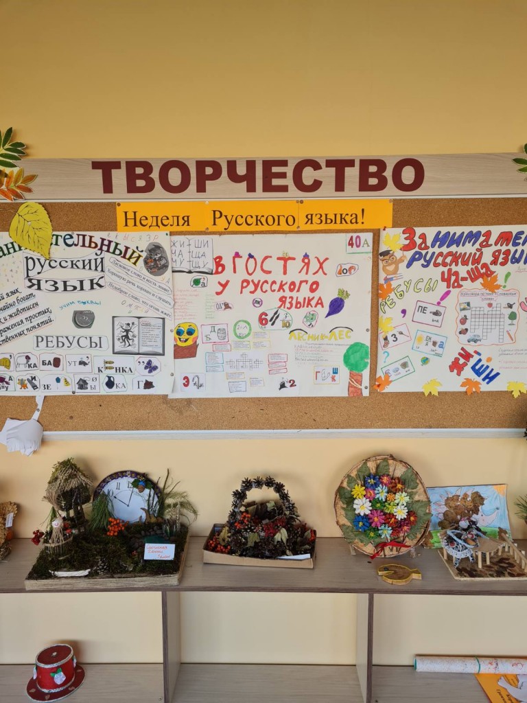 ПРЕДМЕТНАЯ НЕДЕЛЯ ПО РУССКОМУ ЯЗЫКУ 1