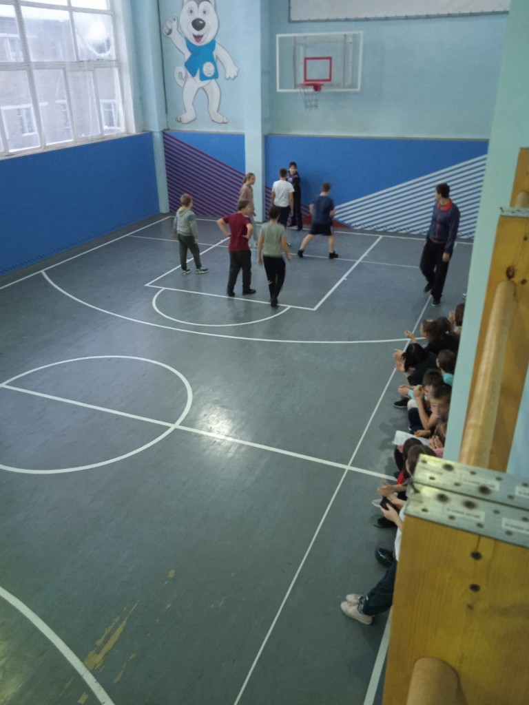 Школьные соревнования по баскетболу. 7